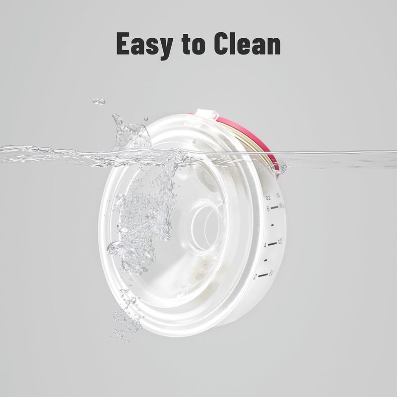 Phanpy Wearable Breast Pump Milk Collector Cup S2, Original Breast Pump Replacement Accessories, 24 mm Flange and 20mm Insert Included, 12 oz / 360 ml, 2 Piece - Image 5